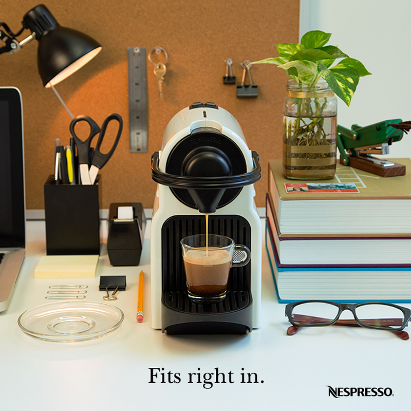 NESPRESSO/奈斯派索 Inissia D40胶囊咖啡机 欧洲进口 家用 全自动雀巢咖啡机