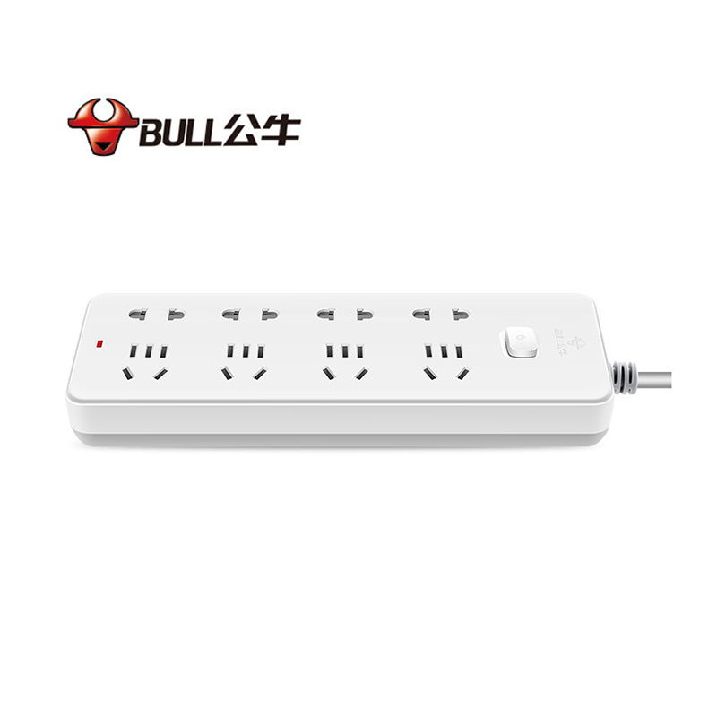 公牛(BULL) GN-403 总控8位 10米 拖线板插座(计价单位:个)