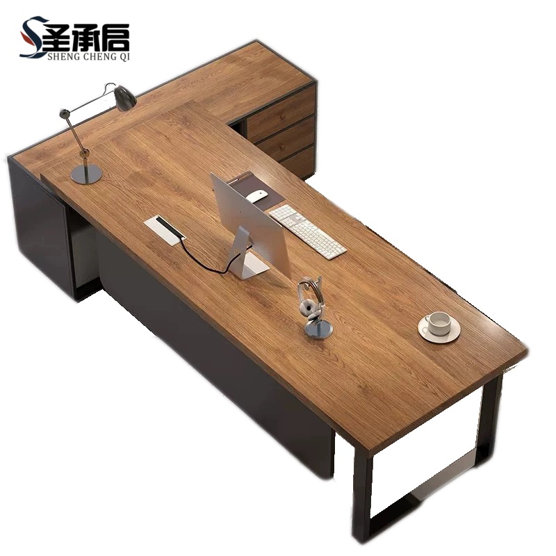 圣承启 电脑桌 2.2米张