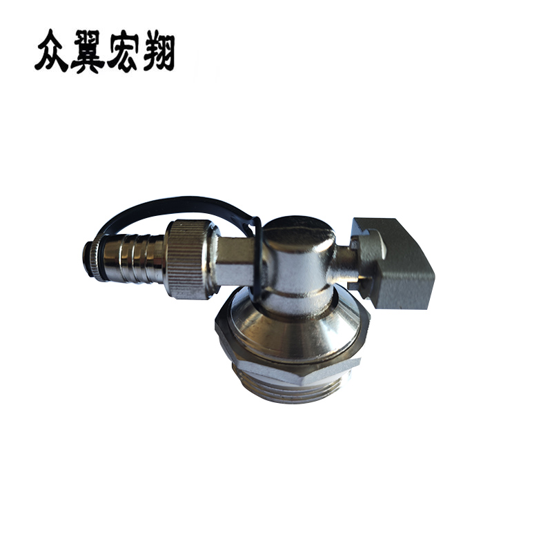 众翼宏翔 地热排气阀排污阀 1.2寸 个高清大图