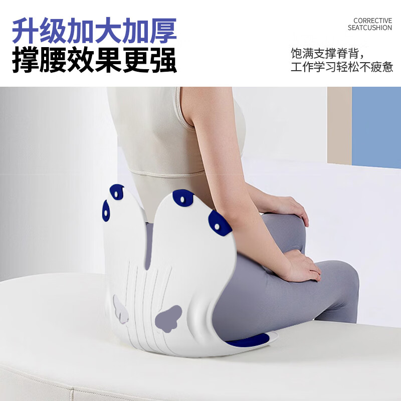 摩飞(MORPHYRICHARDS)矫正护腰坐垫 人体工学坐姿椅久坐神器靠垫一体MR3160高清大图