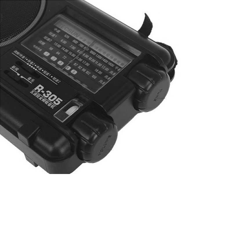Tecsun/德生 R305 收音机 音响 老年人半导体 电视伴音 FM调频调频中波/短波 校园广播 便携式