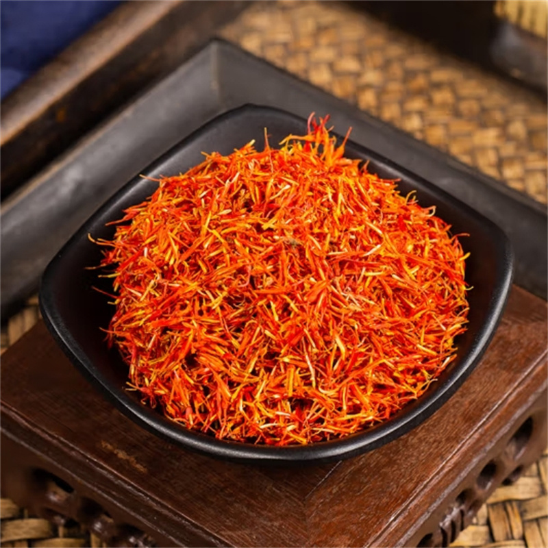 甄选红花100克正品干货新货无硫泡茶煮水草红花正品泡澡泡脚另售艾叶