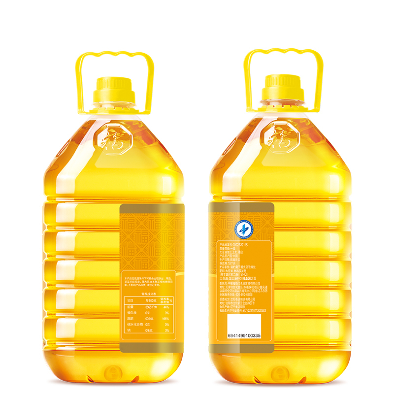 福临门食用油一级大豆油5l中粮出品