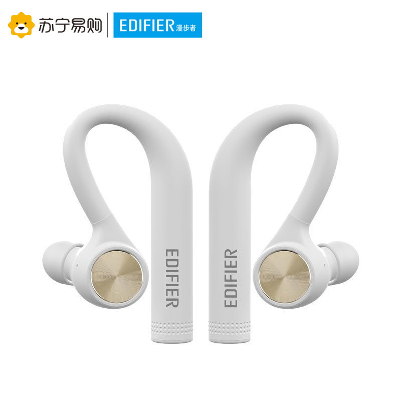 Edifier/漫步者 TWS7真无线耳机蓝牙入耳式迷你运动跑步防水通话 白色