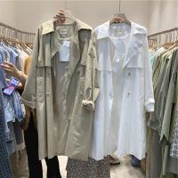 2021新款春装风衣女过膝女式高端气质春秋流行中长款时尚风衣外套[9月15日发完] 其他 无货号不发