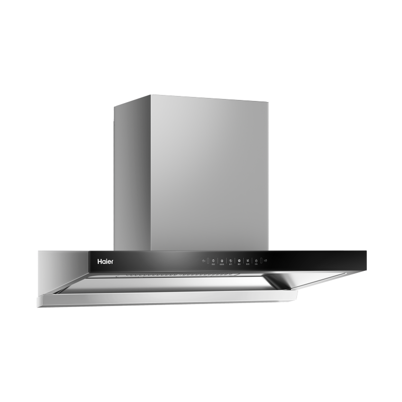 海尔欧式油烟机家用大风量挥手智控劲吸直排抽油烟机906S高清大图