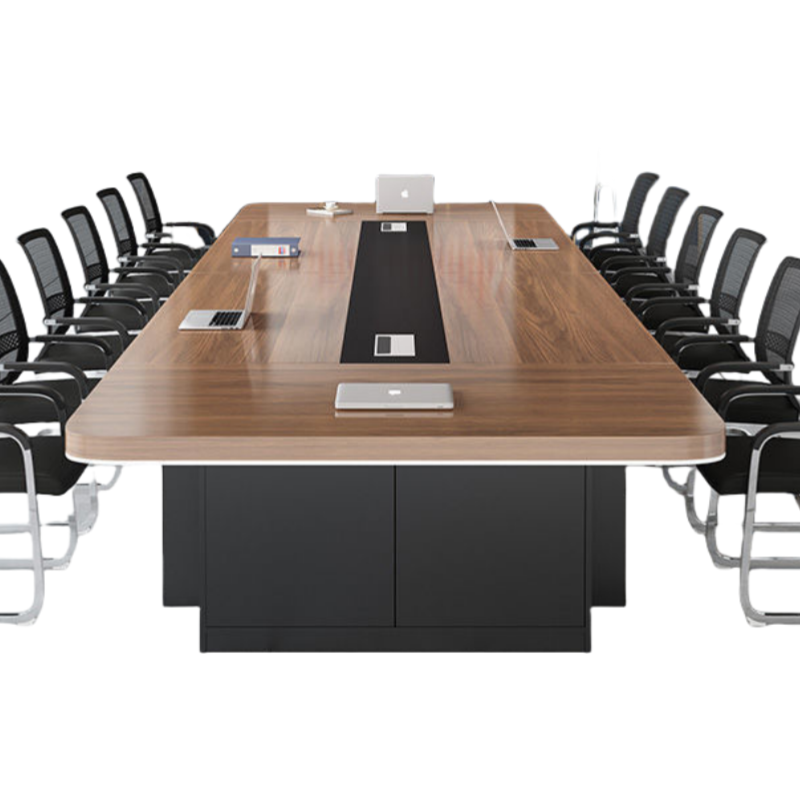 义尊 长条桌+12椅 3.5m 套高清大图