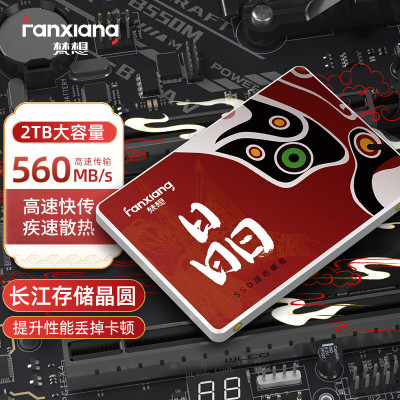 梵想（FANXIANG）2TB SSD固态硬盘 长江存储晶圆国产TLC颗粒 SATA3.0接口 S100PRO系列