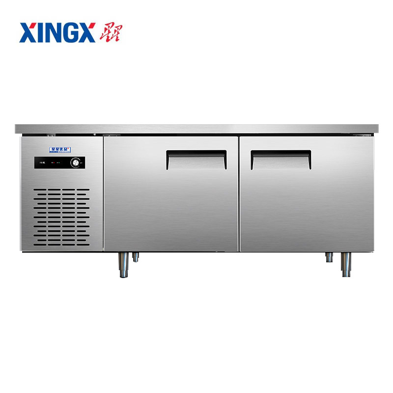 星星(XINGX)TC-15YE 1.5米冷藏保鲜单温工作台 厨房商用保鲜操作台 奶茶水吧操作台冰柜