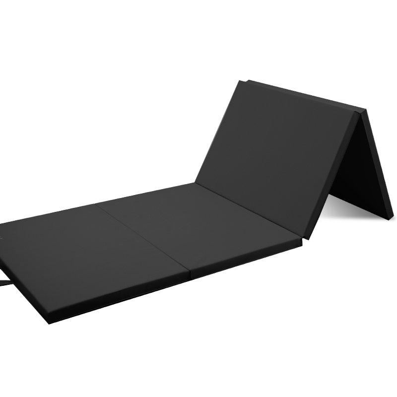 PROIRON普力艾 健身革垫2440*910*40mm四折高级黑高清大图