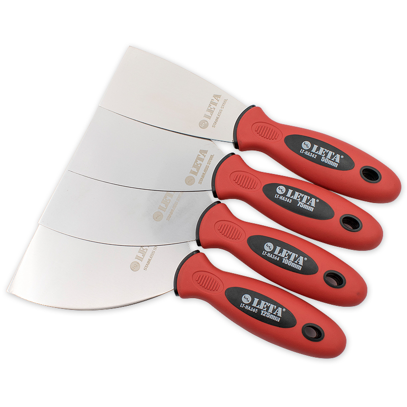 【苏宁自营】勒塔（LETA）5寸塑料柄油灰刀铲刀清洁刀LT-HA365