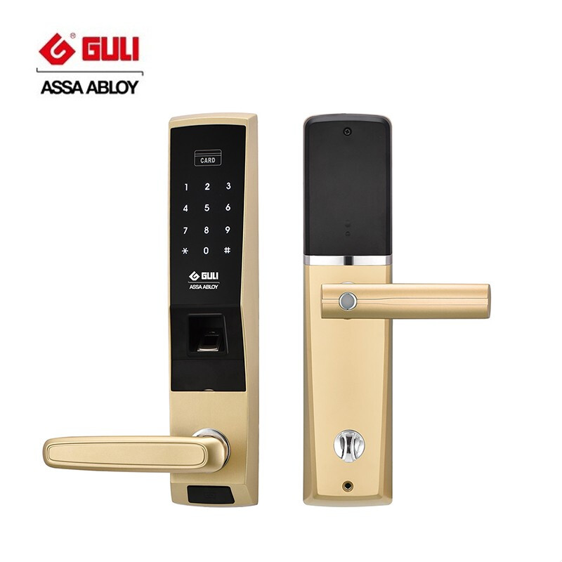 固力(GULI) 指纹锁智能锁全自动解锁智能门锁电子锁WJ8D00 三年质保 品质升级