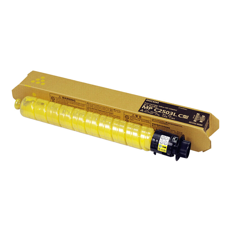 理光(RICOH) MPC2503LC 墨粉低容量 适用于理光 MP C2003SP/C2503SP (单位:件) 黄色
