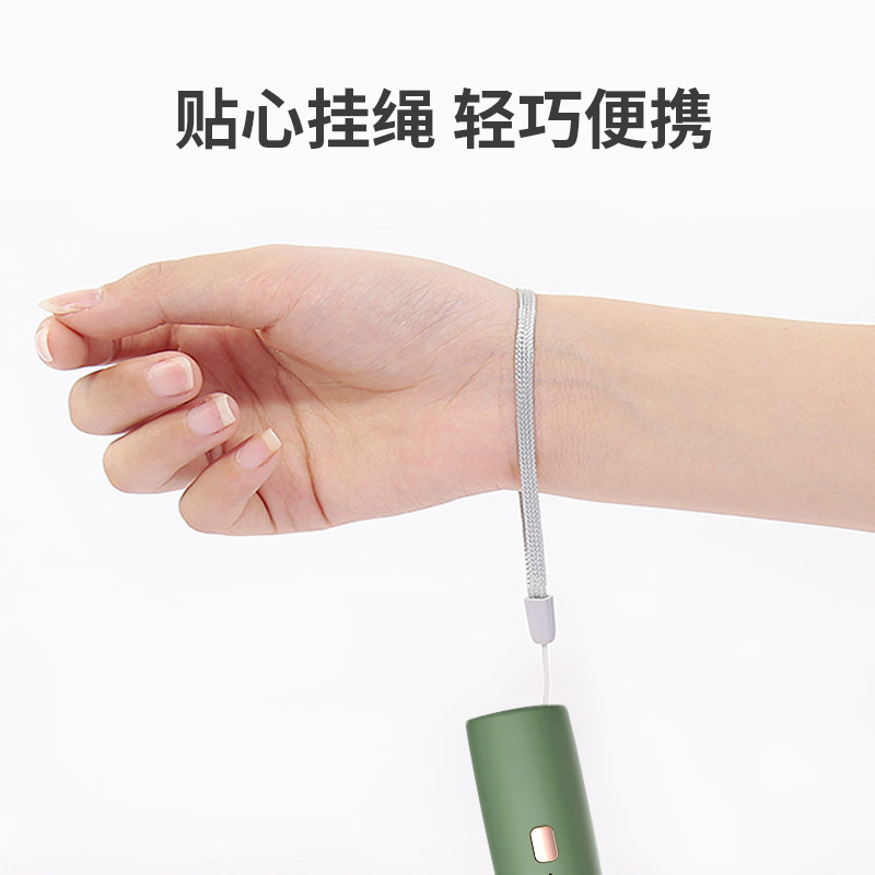 海纳斯(HANASS)迷你手持风扇H2 便携式手持迷你风扇usb充电可立桌面台扇大风力家用学生宿舍随身小风扇