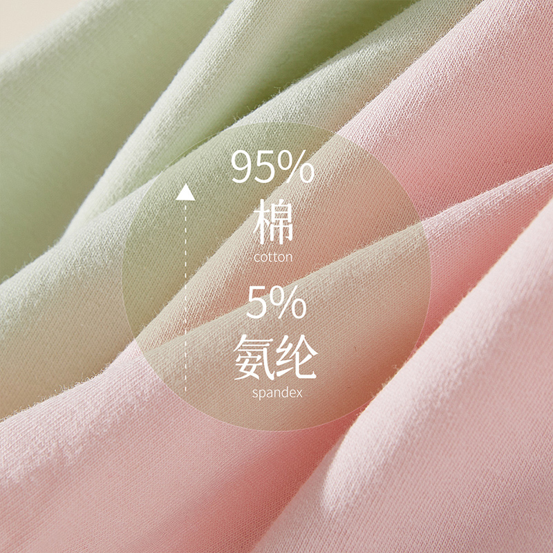 浪莎内裤女士2025新款7A抗菌100%全棉裆纯棉女生三角裤中腰透气高清大图