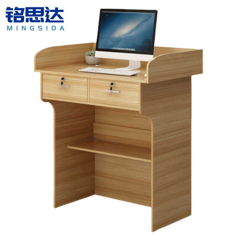 铭思达讲台87*60*105cm张高清大图