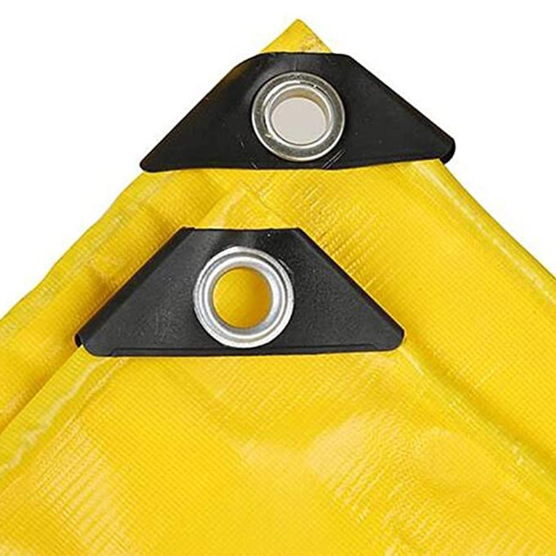 围盛 pvc防雨布油布篷布 黄色 平方米高清大图