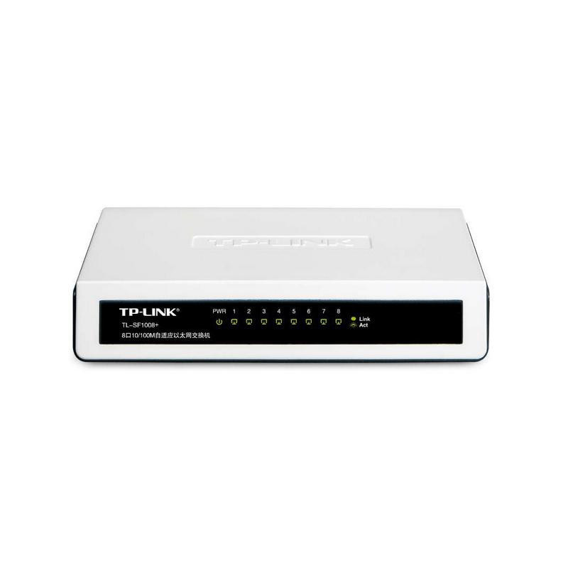 TP-LINK 以太网交换机 8口10/100MTL-SF1008+ 单个装