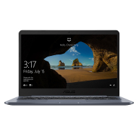 华硕（ASUS）轻奢本E406MA4100 14.0英寸商务办公本便携轻薄本影音娱乐本窄边框笔记本电脑（四核N3160 4G内存 256GB固态 白/灰色） 定制