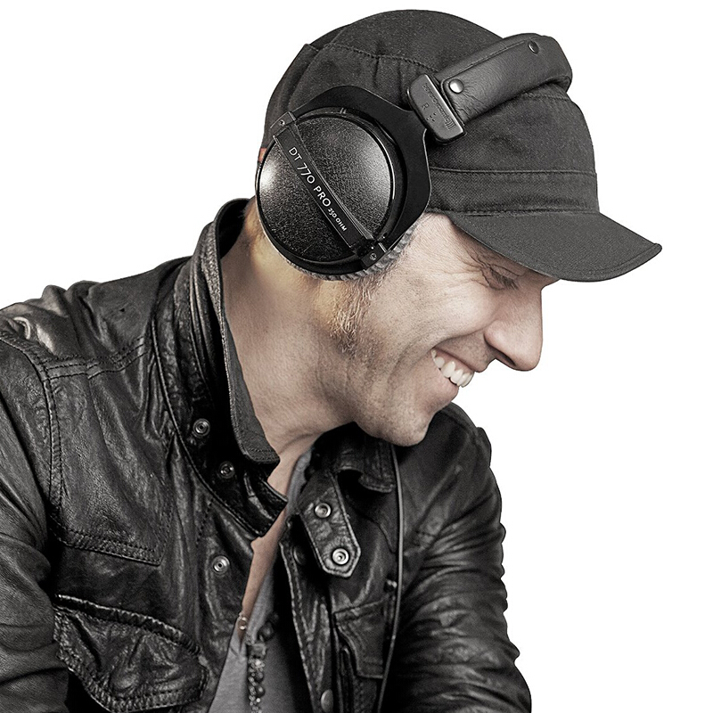 拜亚动力/拜雅 (beyerdynamic) DT770 PRO 头戴式专业录音封闭式监听耳机 250欧低阻版耳机高清大图