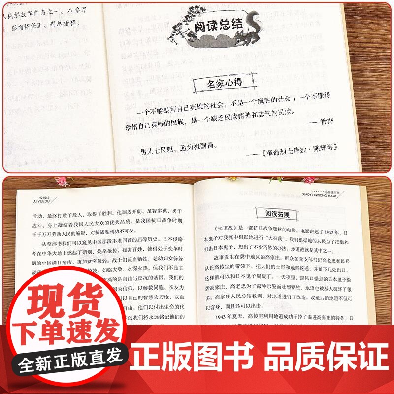 红色经典书籍小英雄雨来六年级上册必读的课外书正版三五四年级阅读下册管桦原著完整版小学生6人民北京教育天地出版社快乐读书吧高清大图