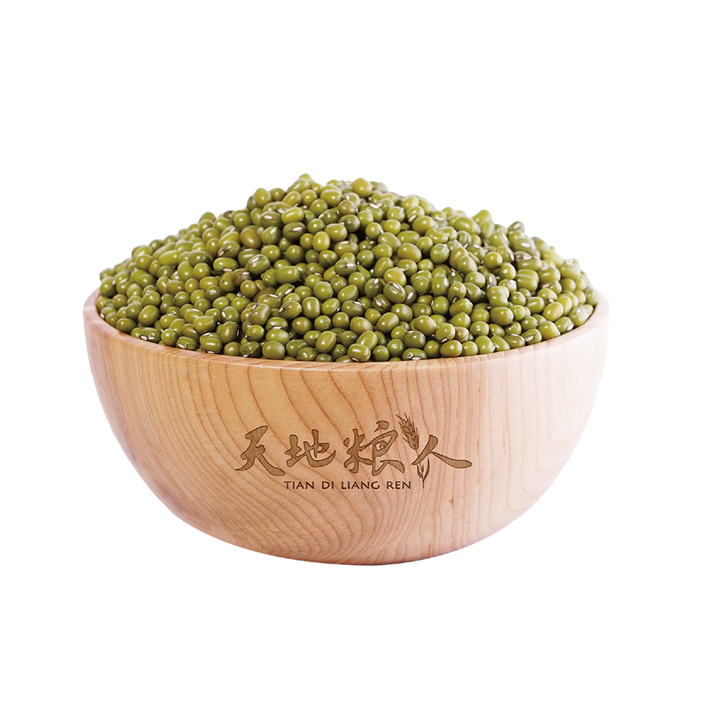 天地粮人有机绿豆330g*3袋 990g/组高清大图