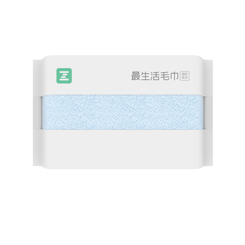 最生活(a-life)小米毛巾浴巾洗脸巾 纯全棉强吸水 阿瓦提长绒棉 密封包装 国民系列