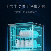 康宝(Canbo)立式大容量消毒柜 100升 家用双开门高温二星级碗筷餐具厨房消毒柜 防爆玻璃XDZ100-N1