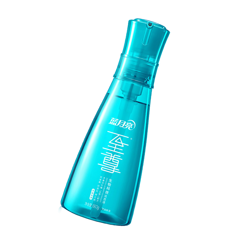 蓝月亮 至尊新升级 浓缩+ 洗衣液清韵梅香660g/瓶 七色至尊高清大图