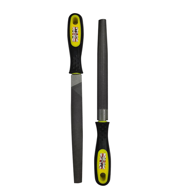 塑柄半圆锉6“粗齿高清大图