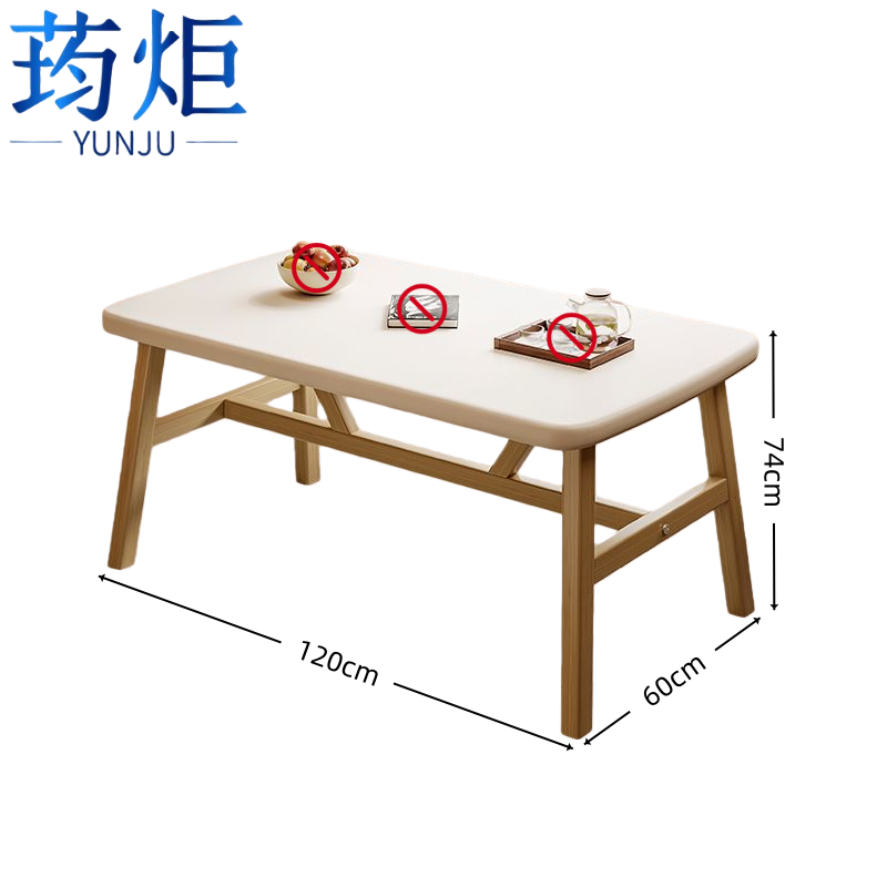 荺炬餐桌白色100cm张高清大图