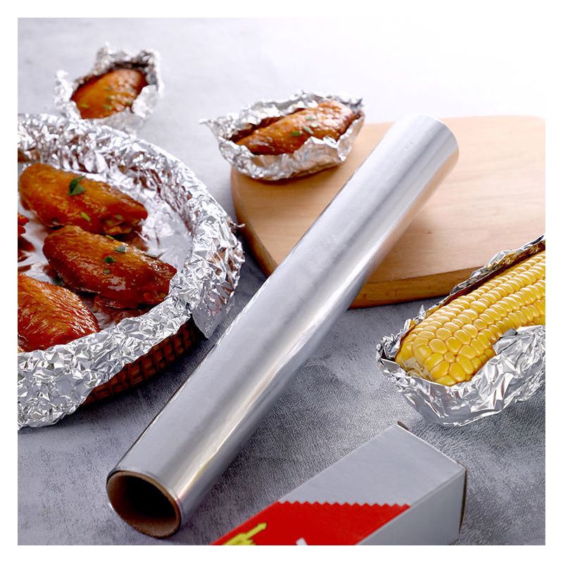 锡纸烤箱空气炸锅烧烤烘焙厨房家用耐高温加厚锡纸|15米(15微米加厚)