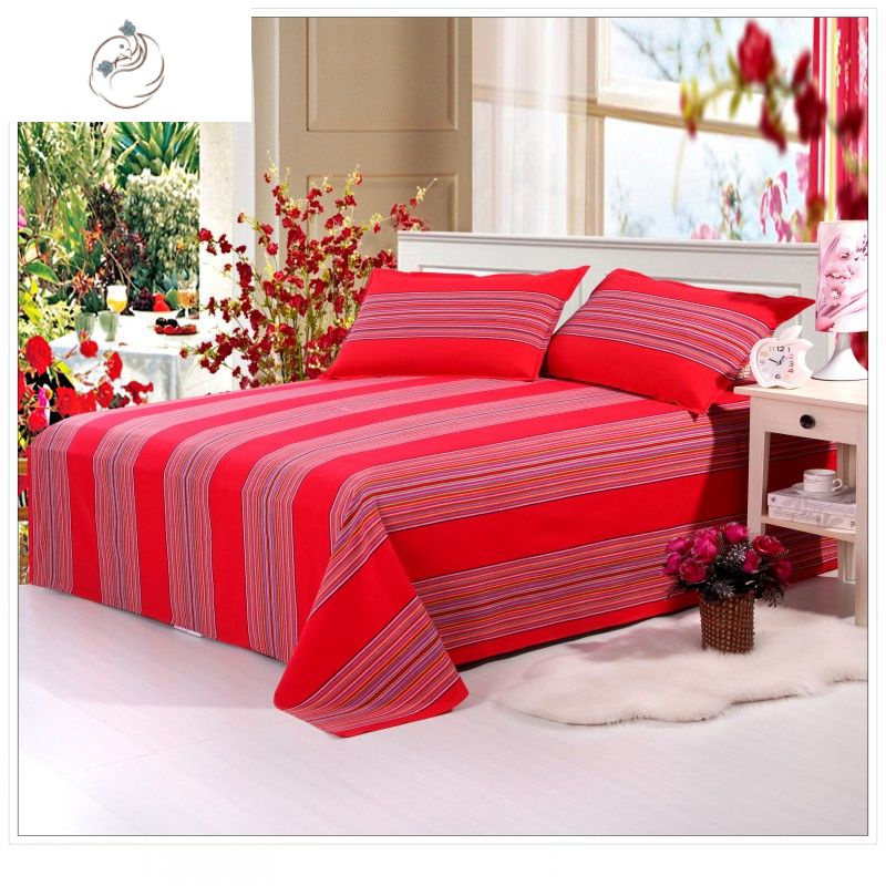 老粗布三件套[床单 枕套]1.2/1.5/2/2.5米床不色 舒适主义床品套装