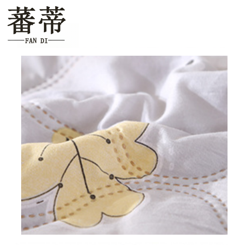 蕃蒂薄被水洗棉夏被夏凉被 条高清大图