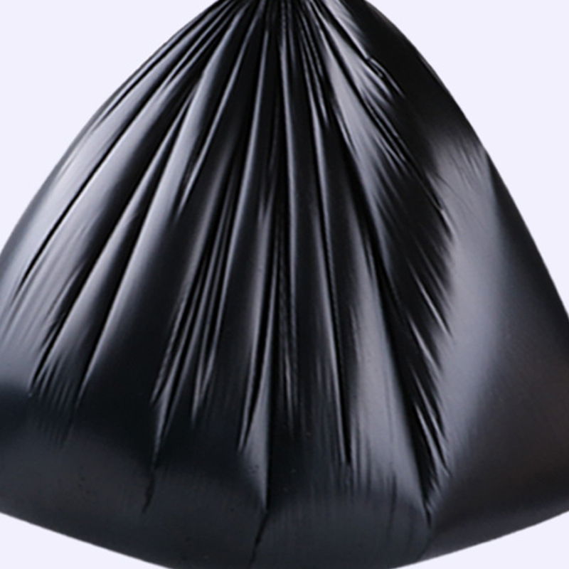 卡质 垃圾袋 大型垃圾袋240L新料环卫袋 平口式120*140cm=40g （200只装 ）高清大图