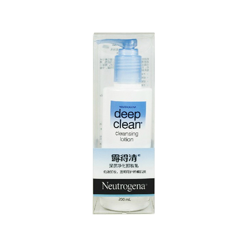 露得清(Neutrogena)净化卸妆乳200ml(洁面 卸妆 深层清洁 苏宁自营)