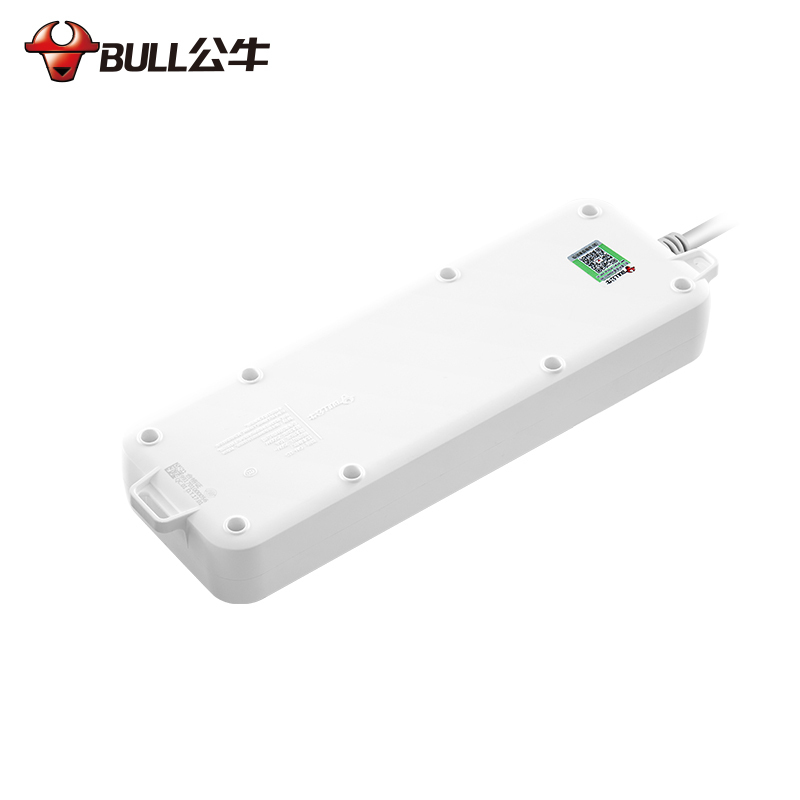 公牛(BULL)GN-315新国标插座/插线板/插排/排插/接线板/拖线板 4位分控全长1.8米