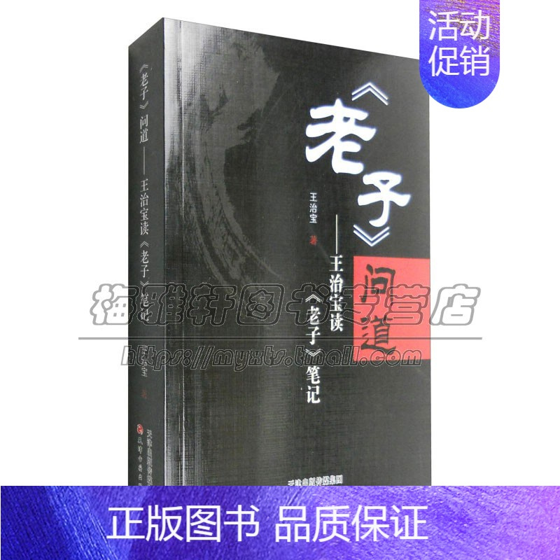 [正版]老子 问道 王治宝读 老子 笔记 王治宝著 中国道家文化研究笔记 道德经研究书籍经典著作 阅读书籍 天津古