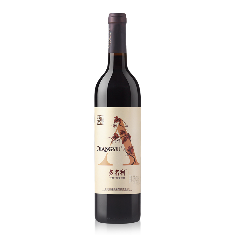 张裕多名利特酿赤霞珠干红葡萄酒圆筒整箱6支750ml