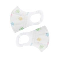mikibobo儿童口罩一次性立体三层防护含熔喷布3d口罩 (适合3-8岁)印花版S码 20片/包