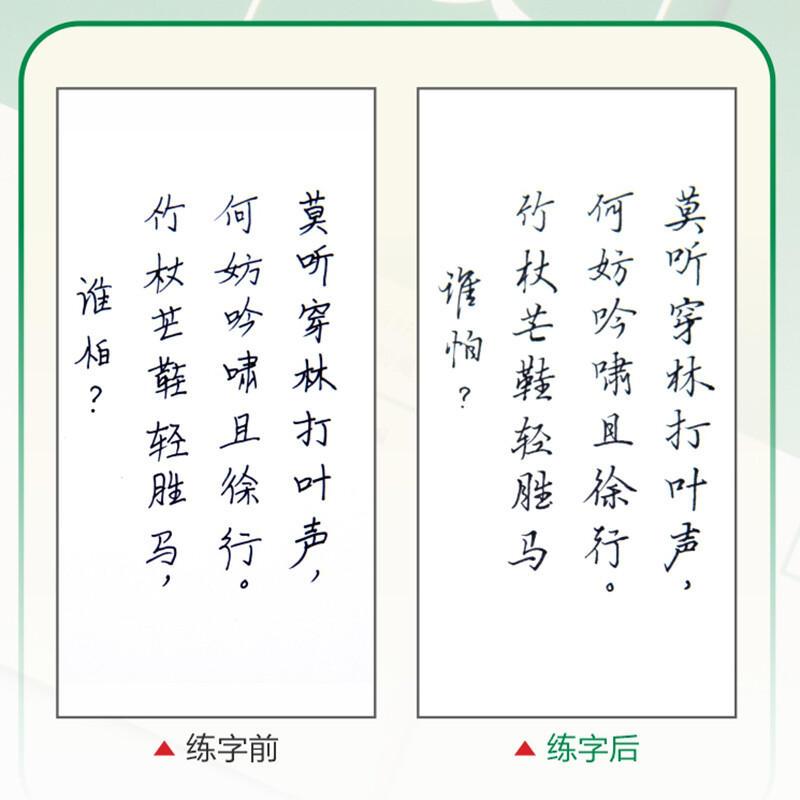 行楷入门·笔划偏旁 [正版]行楷字帖吴玉生行楷入门初学者行书字帖练字成年男控笔训练字帖成人唐诗宋词初中生钢笔硬笔临摹优美