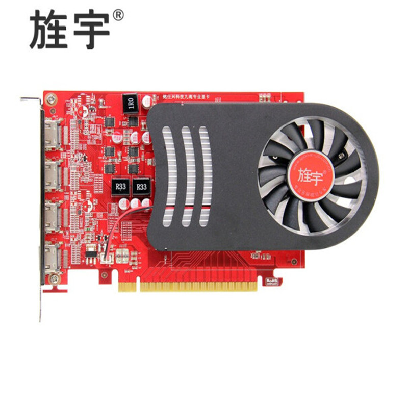 ZDET J系列旌宇直出GTX750 4HDM专业多屏显示卡