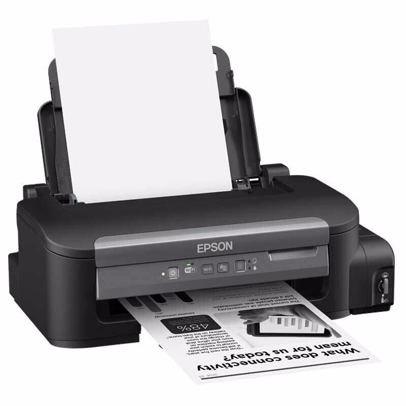 爱普生(EPSON)M105 黑白无线打印机 墨仓式中的“商务仓”