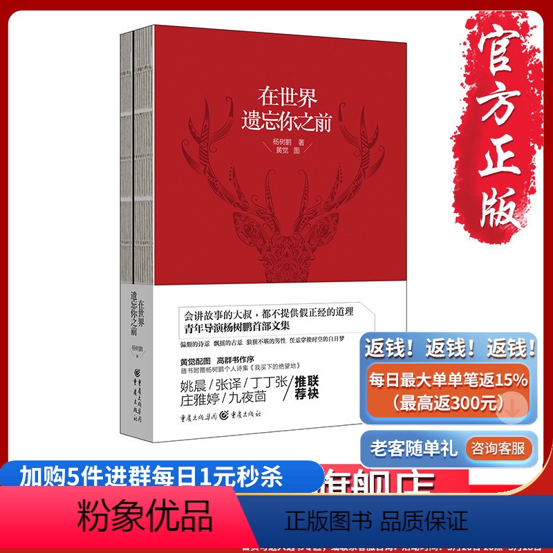 [正版]旧书《在世界遗忘你之前》(随书附赠诗集《我买下的绝望地》) 杨树鹏/著姚晨张译青年导演杨树鹏文集作品随笔文学图