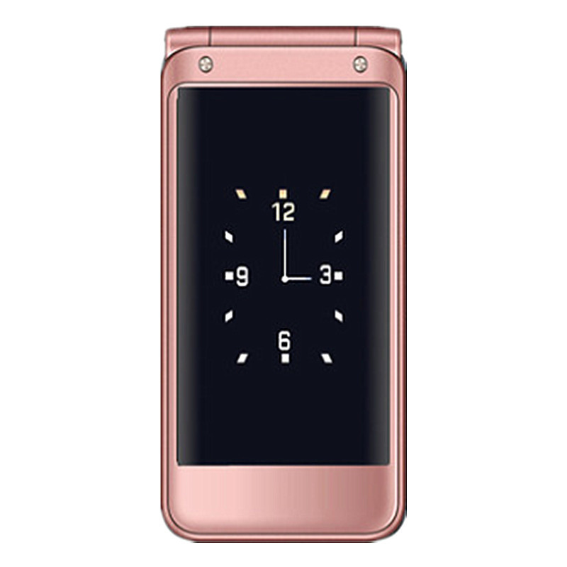 创星atmanf9时尚翻盖老人按键手机大字体大音量大按键双显示屏一键