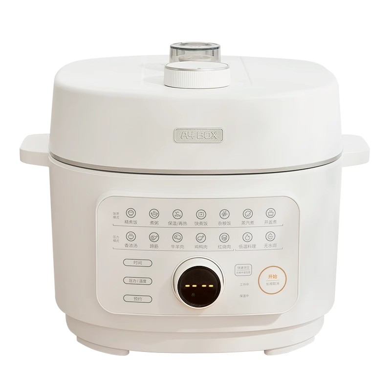 适盒电压力锅家用3L高压锅电饭煲小型智能全自动排气电高压电饭锅 3L电压力锅[两个内胆]高清大图