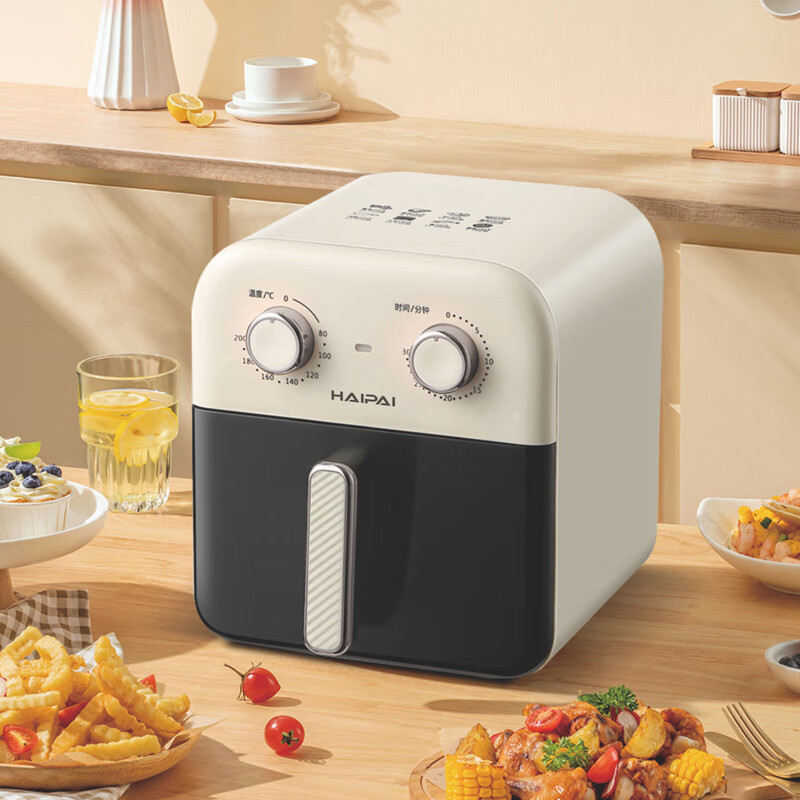 海牌(HAIPAI)HP-KZ35A 空气炸锅1200W大功率可视大窗口旋钮式菜单设计4L