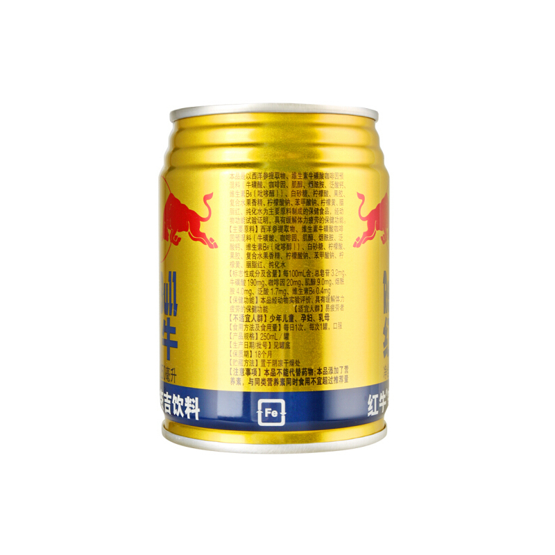 红牛(Redbull)安奈吉饮料 250ml*24罐