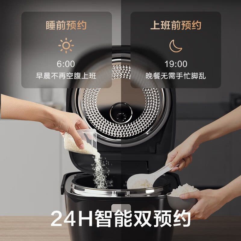 松下(Panasonic)原装进口5段IH加热电饭煲5L大容量 24小时双预约多功能电饭煲 SR-HCC187图片